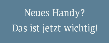 Neues Handy - SecurePlus